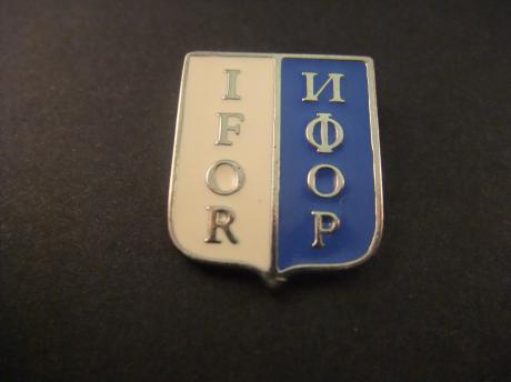 IFOR (Implementation Force) NAVO vredeshandhaving ,logo